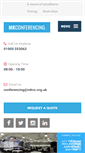 Mobile Screenshot of mkconferencing.co.uk